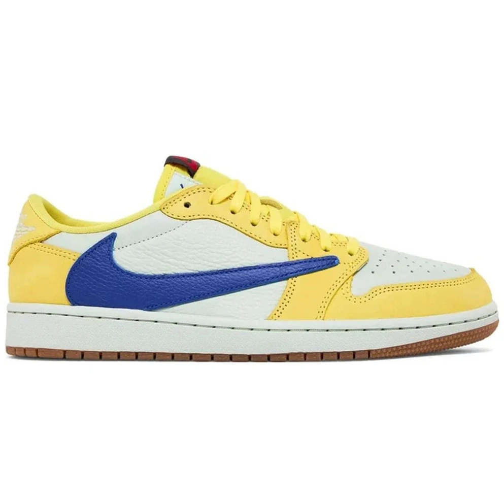 Retro Travis Jordan 1 Low Canary OG SP Scott W 0525